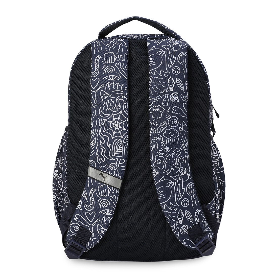 PUMA Unisex Printed Blue Backpack